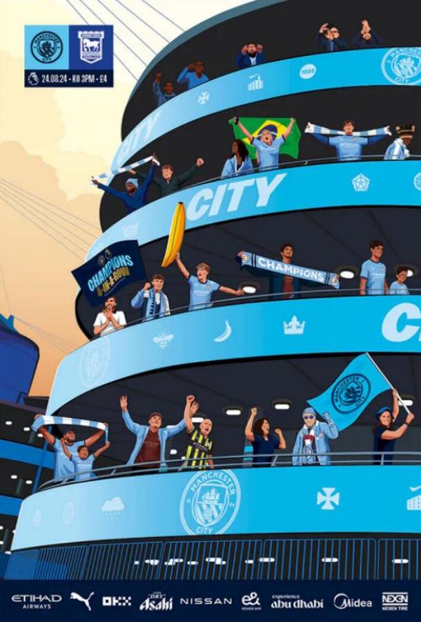 MAN CITY v IPSWICH TOWN 2024/25